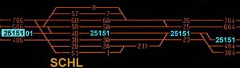 Schlieren station as seen by Zurich dispatcher