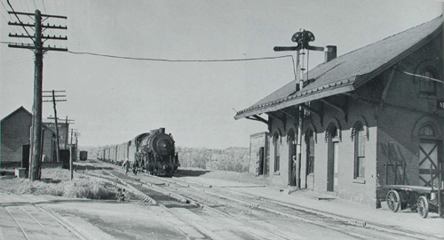 New Haven, looking north, 1946