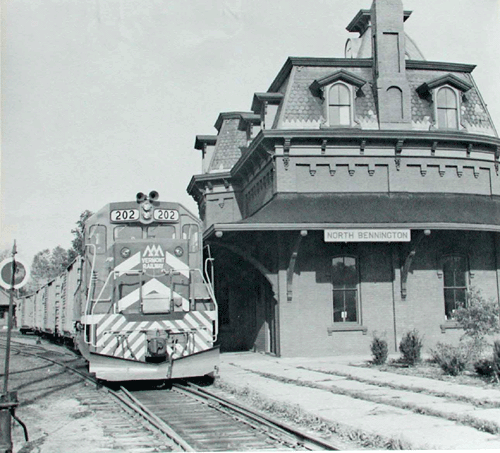 North Bennington station, 1981