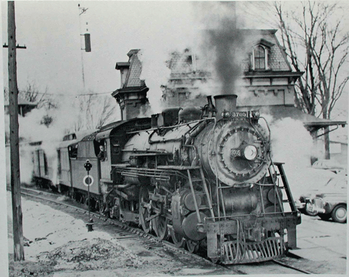 North Bennington station, late 1940s, 1 of 2