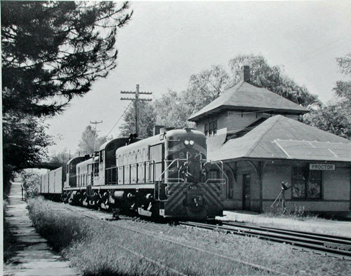 Proctor 1962, looking south